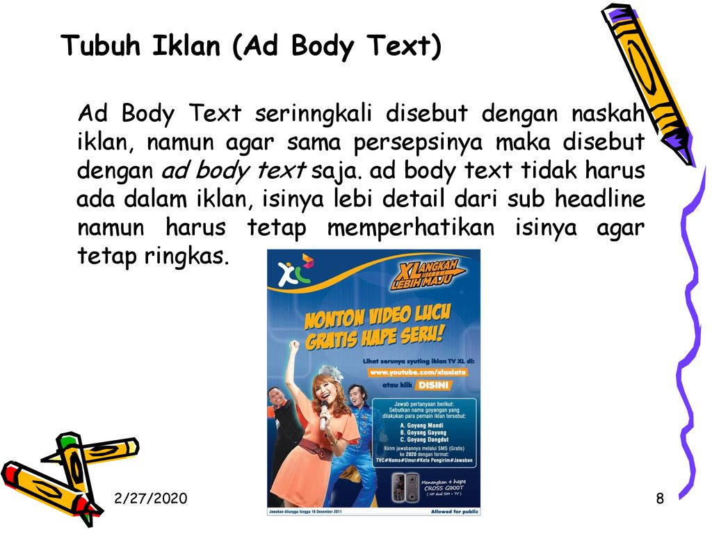 Anatomi Iklan Media Cetak Ppt Download