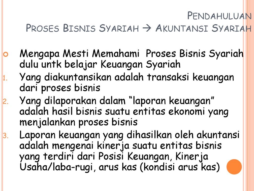 Manajemen Keuangan Syariah Dalam Hubungan Laporan Keuangan Perusahaan Ppt Download