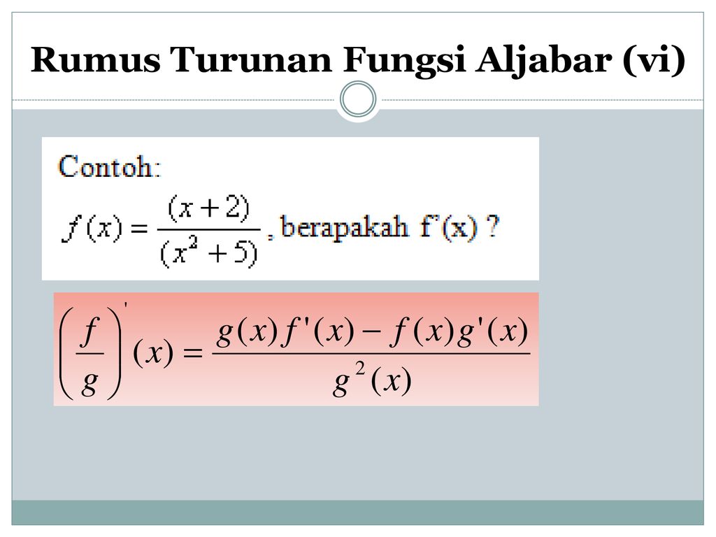 Pertemuan Viii Kalkulus I 3 Sks Ppt Download