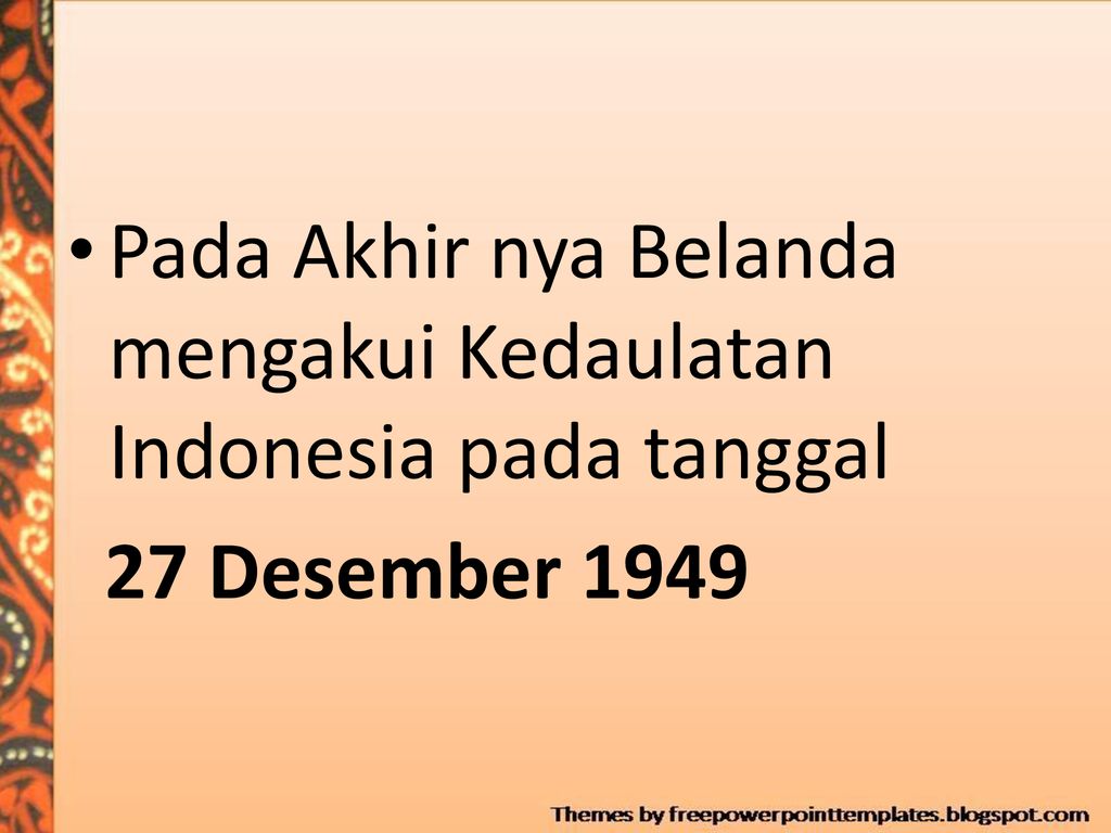 PERJUANGAN BANGSA INDONESIA DALAM UPAYA MEMPERTAHANKAN KEMERDEKAAN ...