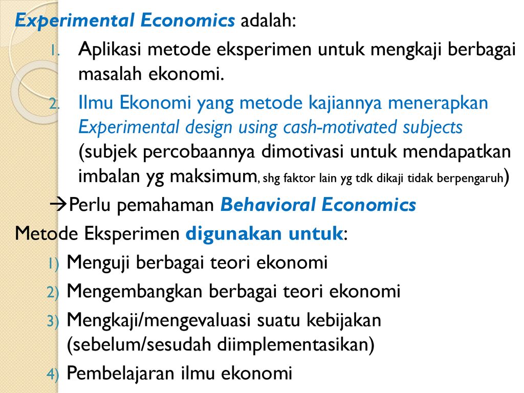 Oleh Bambang Juanda Guru Besar Ilmu Ekonomi Fem Ipb Kuliah Tamu Ppt Download