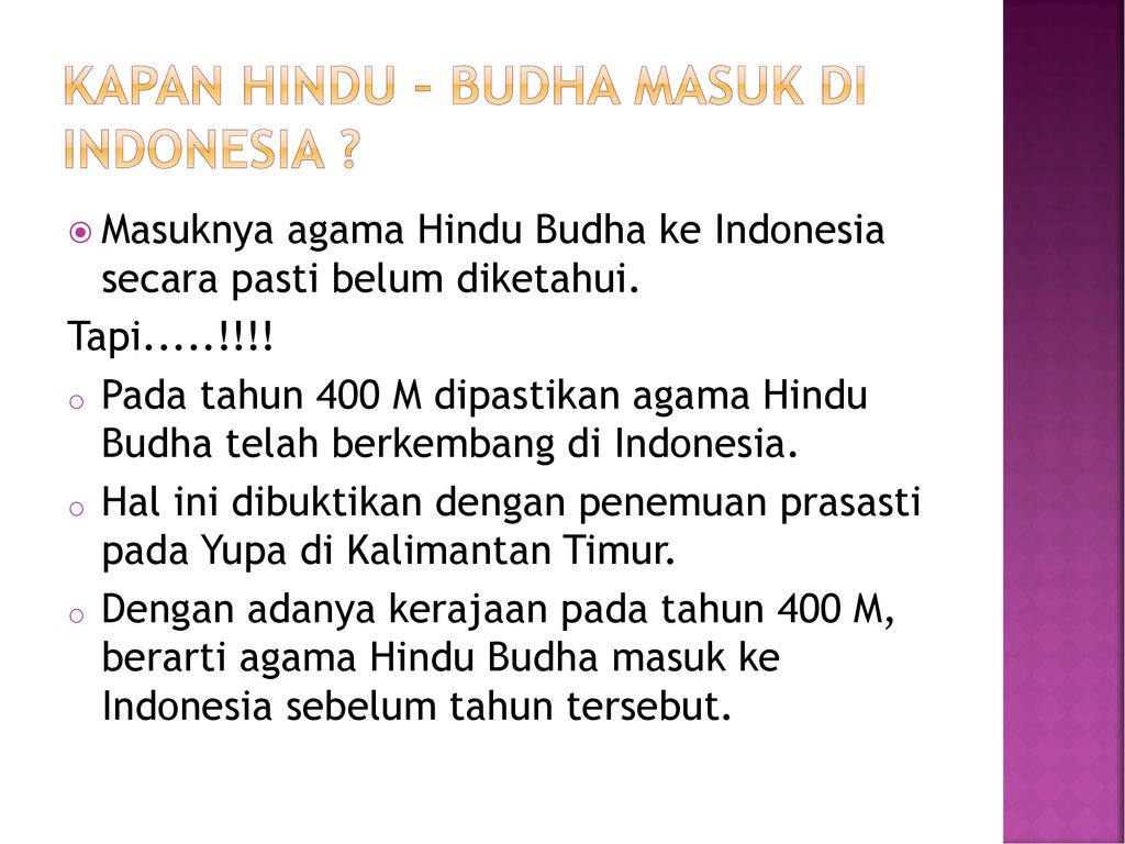 Kehidupan Pada Masa Hindu Budha Di Indonesia Ppt Download