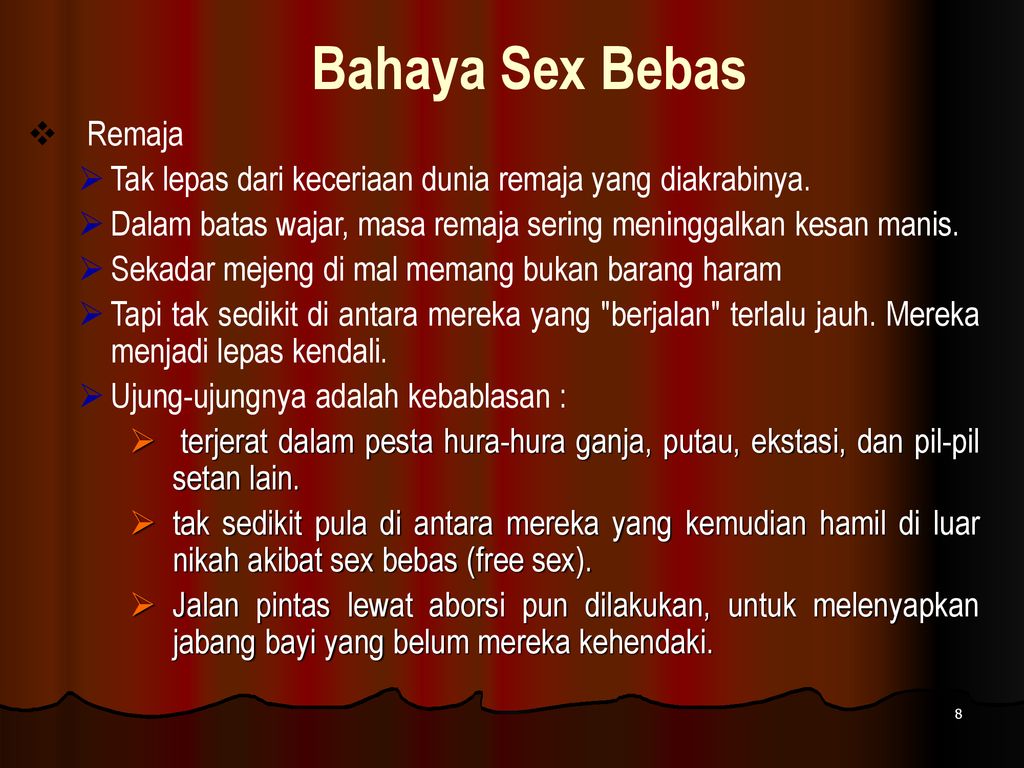 KATAKAN TIDAK PADA SEKS BEBAS - ppt download