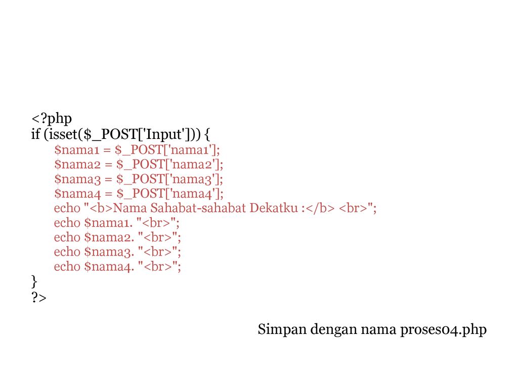 Php input value