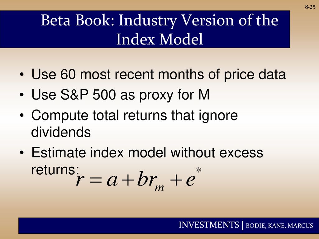 Index models