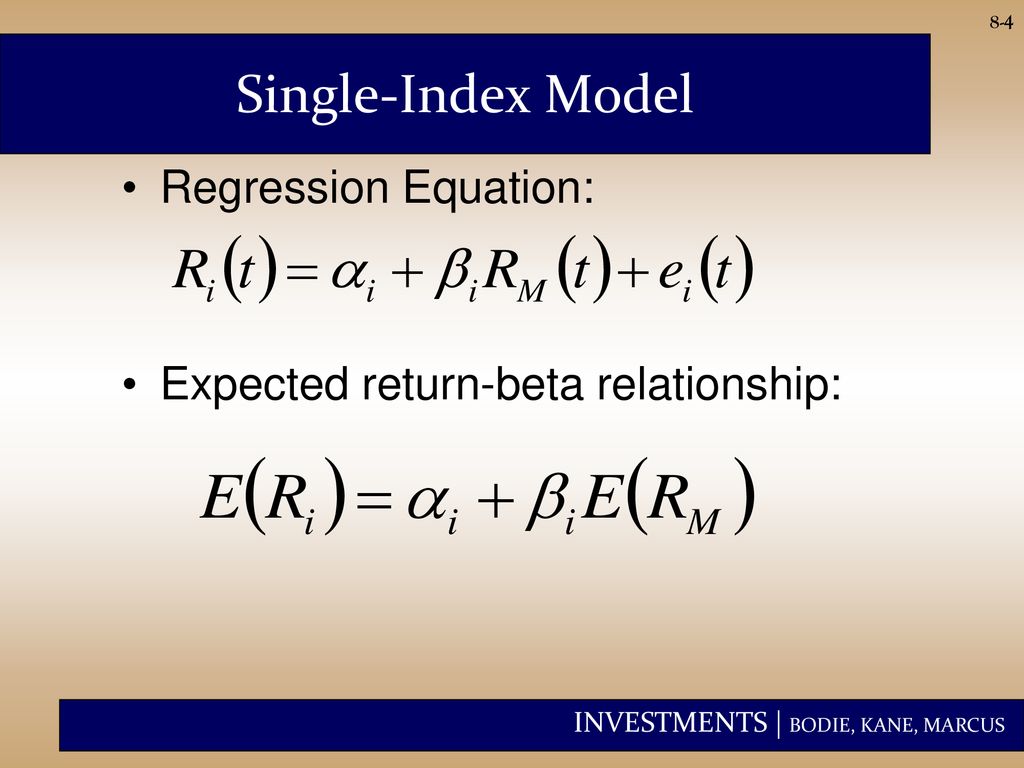 Index models