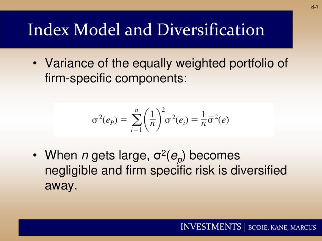 Index models