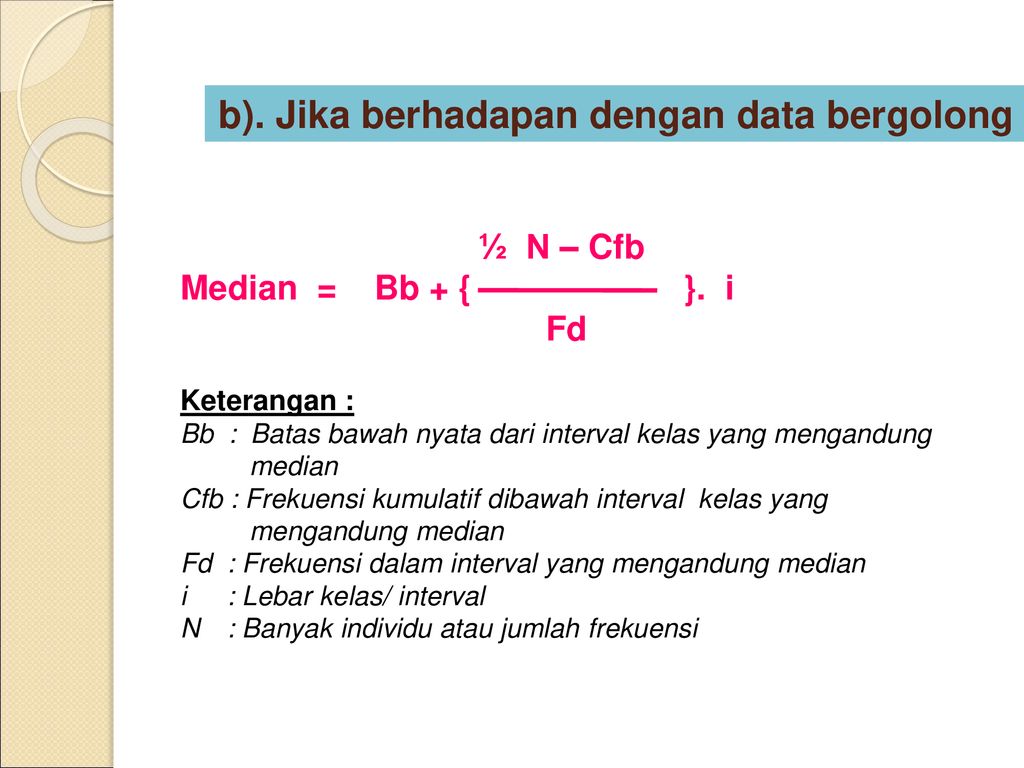 Pengukuran Tendensi Sentral - Ppt Download