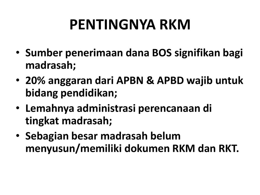 SESI 1: PRINSIP DAN ALUR PENYUSUNAN RENCANA KERJA MADRASAH (RKM) - Ppt ...