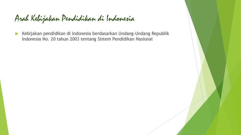 IMPLEMENTASI KEBIJAKAN PENDIDIKAN - Ppt Download