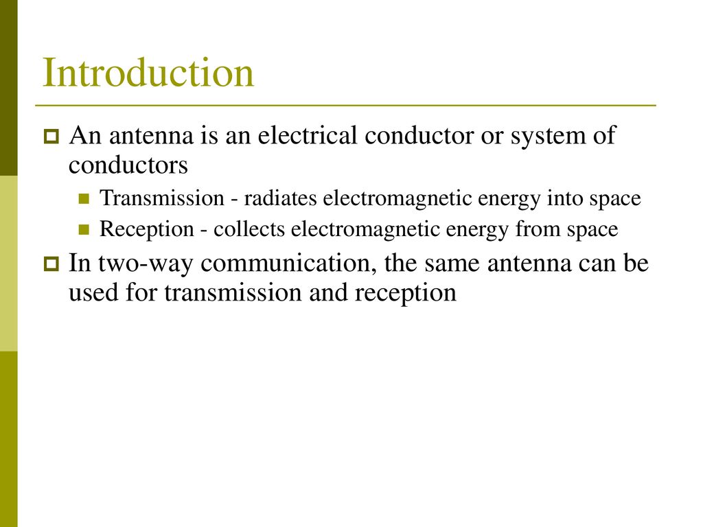 antenna and wave propagation ppt