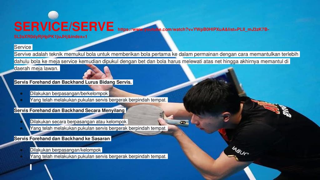 TABLE TENNIS BY : Mr. ERAFID. - Ppt Download