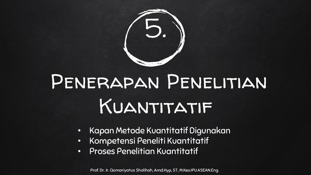 Metodologi Penelitian Kuantitatif - Ppt Download