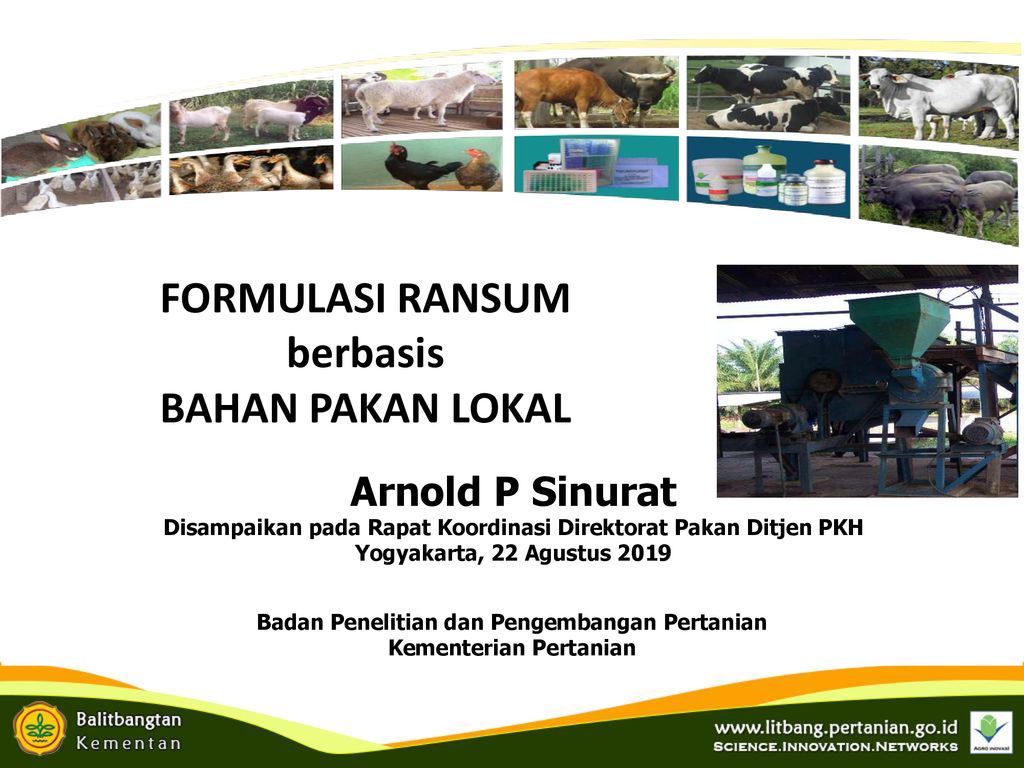 FORMULASI RANSUM Berbasis - Ppt Download