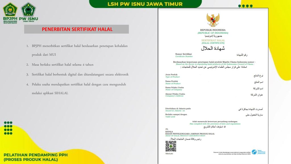 USAHA MIKRO, KECIL (UMK) DAN PROSES SERTIFIKASI HALAL - Ppt Download