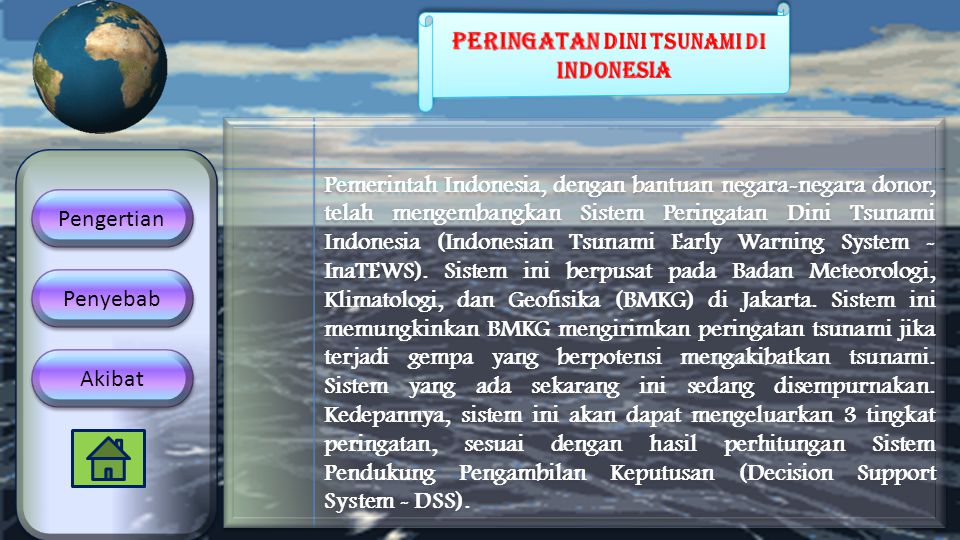 Peringatan Dini Tsunami di indonesia