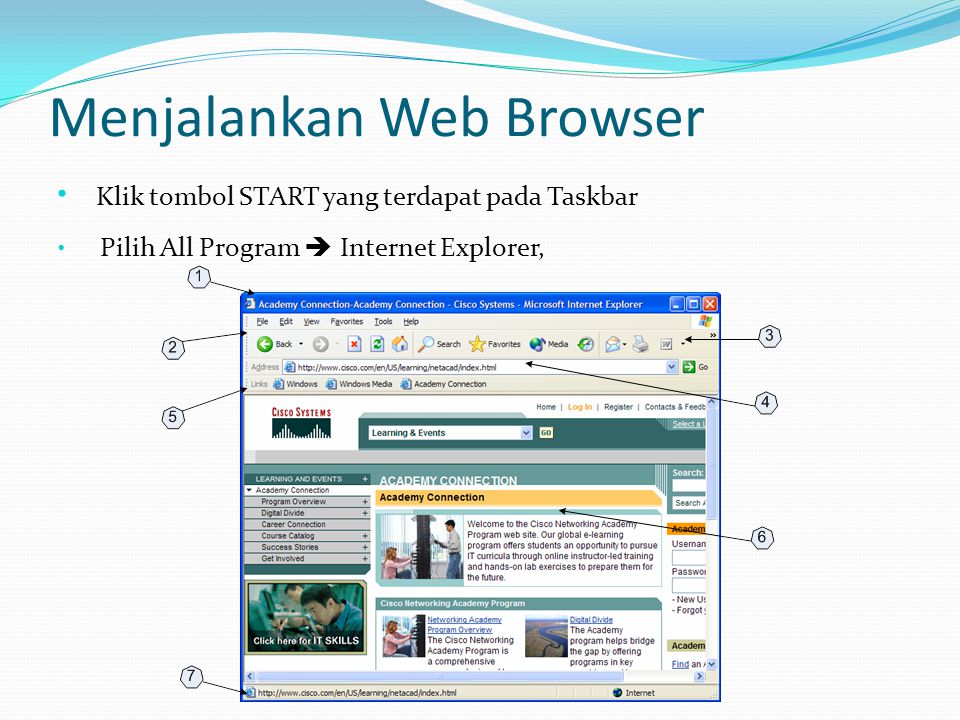 Menjalankan Web Browser