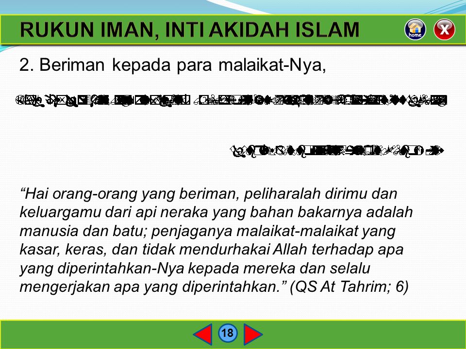 RUKUN IMAN, INTI AKIDAH ISLAM