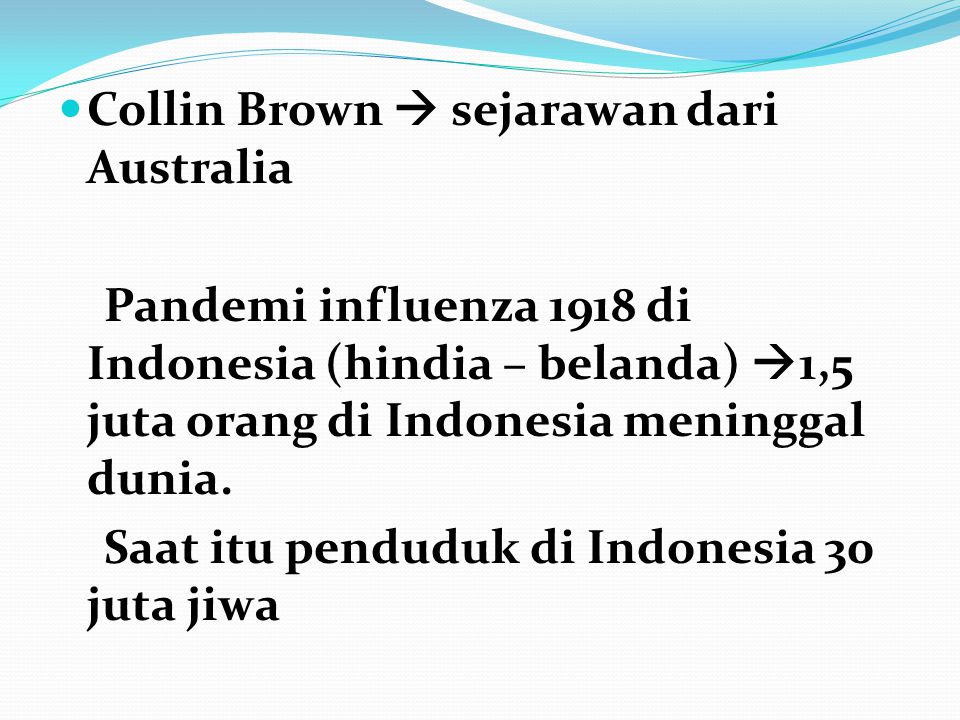 Collin Brown  sejarawan dari Australia