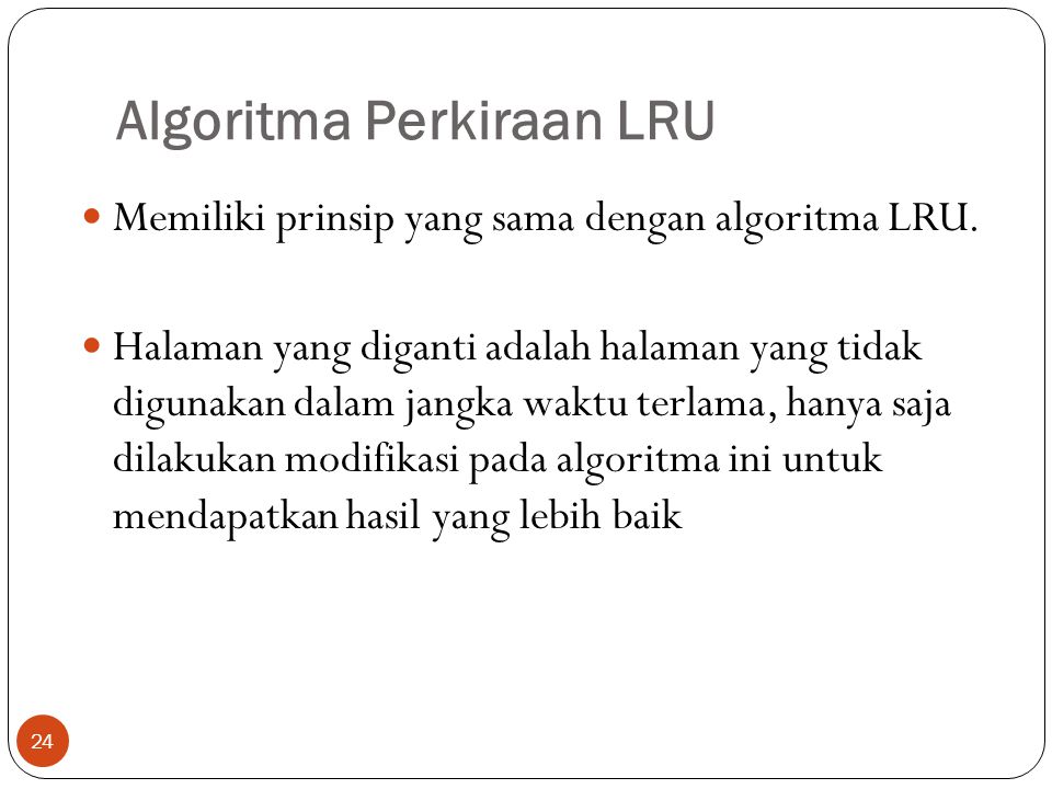Algoritma Perkiraan LRU