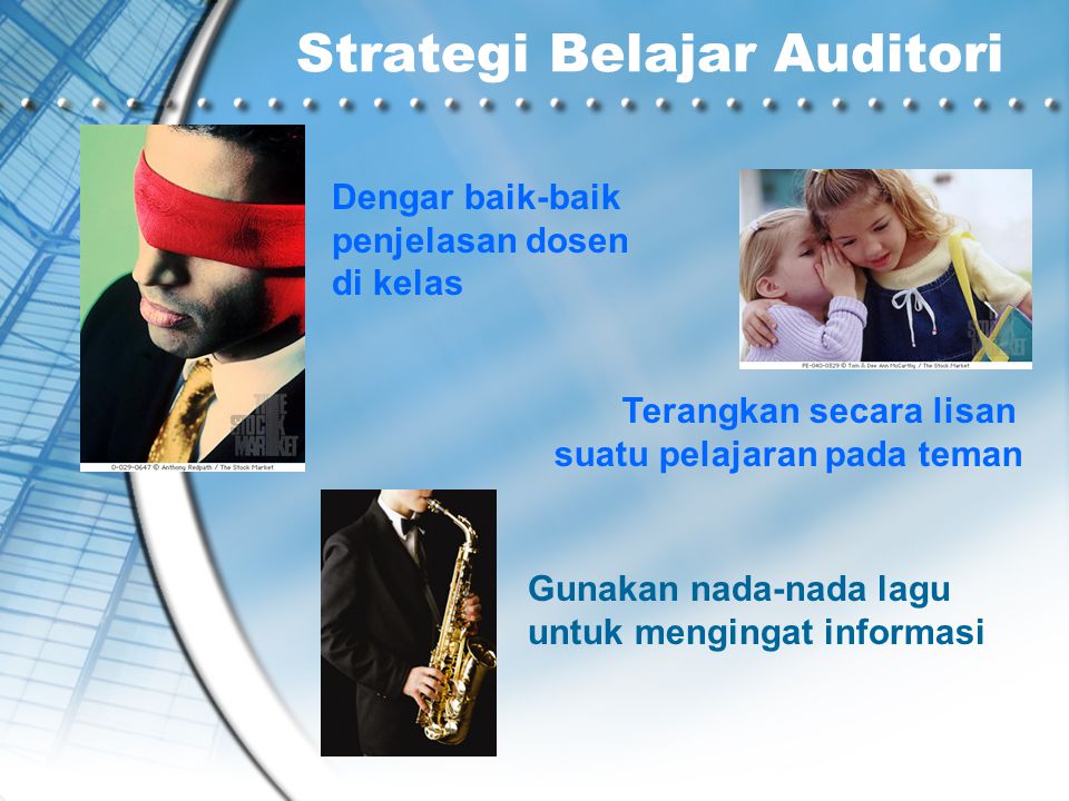 Strategi Belajar Auditori