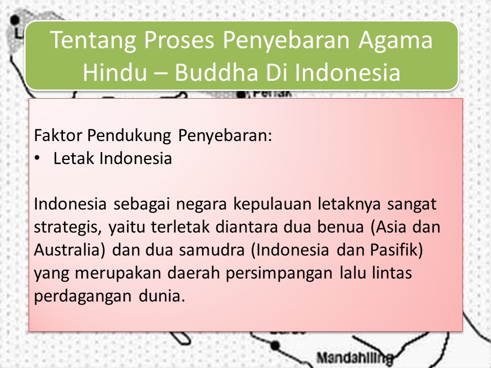 Tentang Proses Penyebaran Agama Hindu – Buddha Di Indonesia