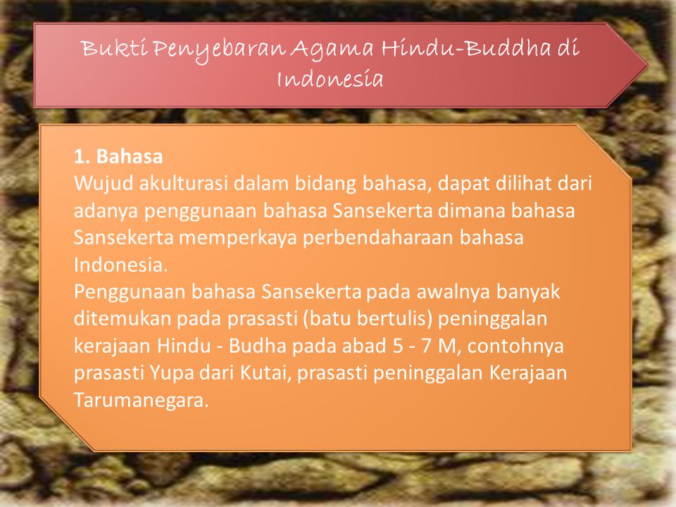 Bukti Penyebaran Agama Hindu-Buddha di Indonesia