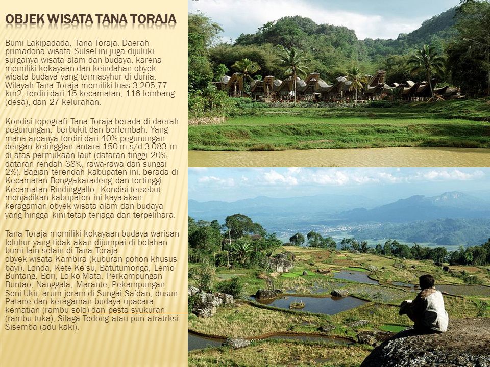 Objek Wisata Tana Toraja
