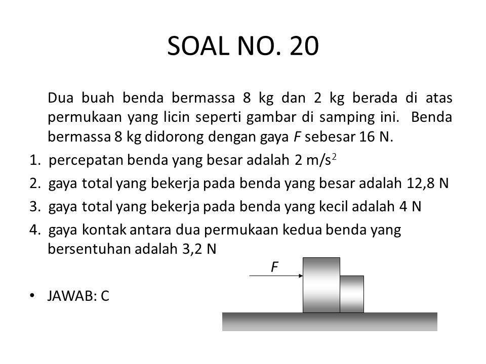 SOAL NO. 20