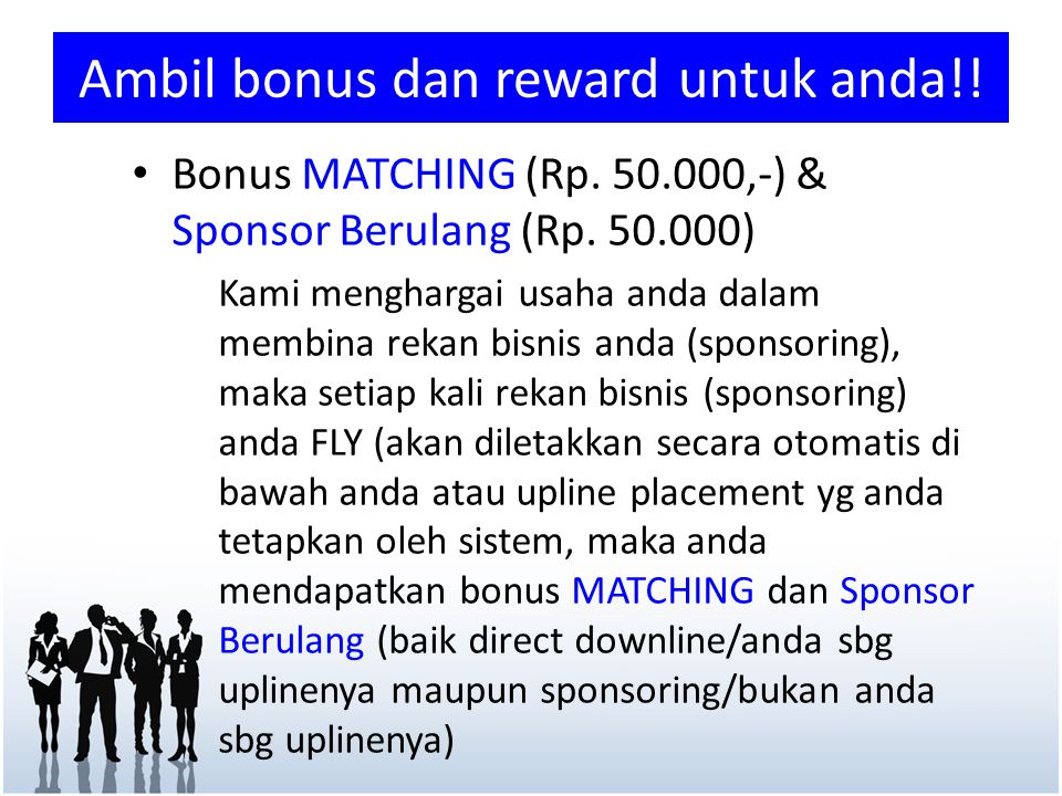 Ambil bonus dan reward untuk anda!!