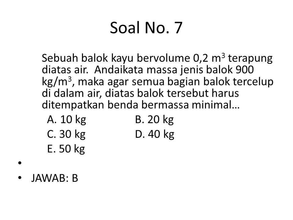 Soal No. 7