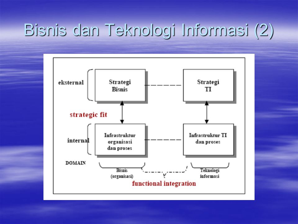 Bisnis dan Teknologi Informasi (2)
