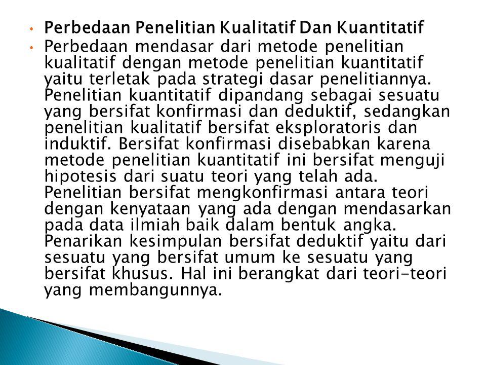 Penelitian Kualitatif Dan Penelitian Kuantitatif Ppt Download