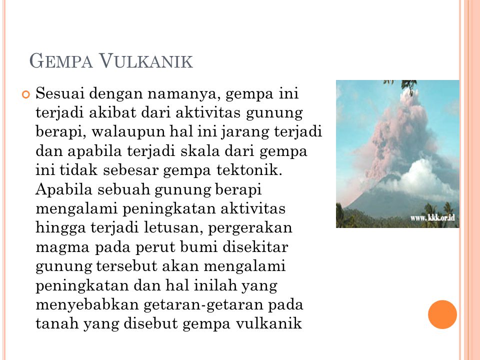 Gempa Vulkanik