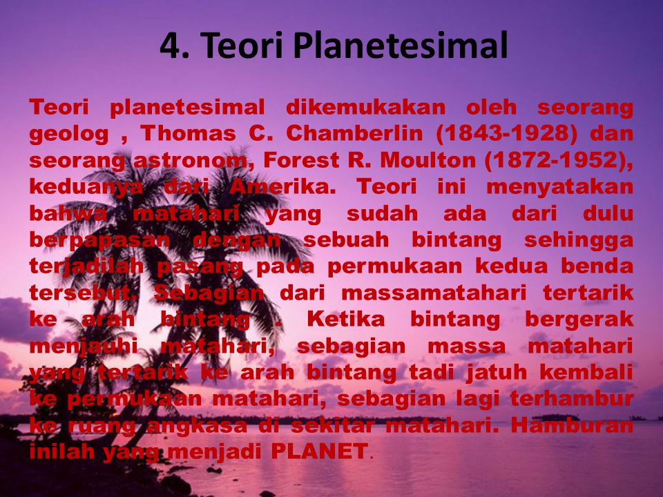 4. Teori Planetesimal