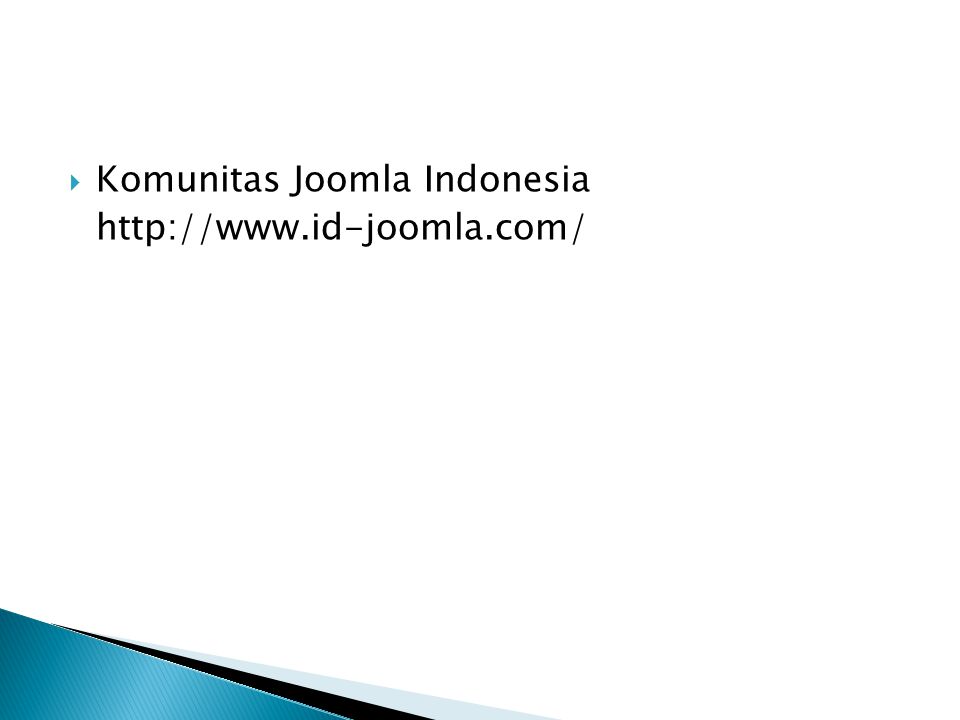 Komunitas Joomla Indonesia