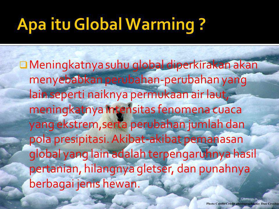 Apa itu Global Warming