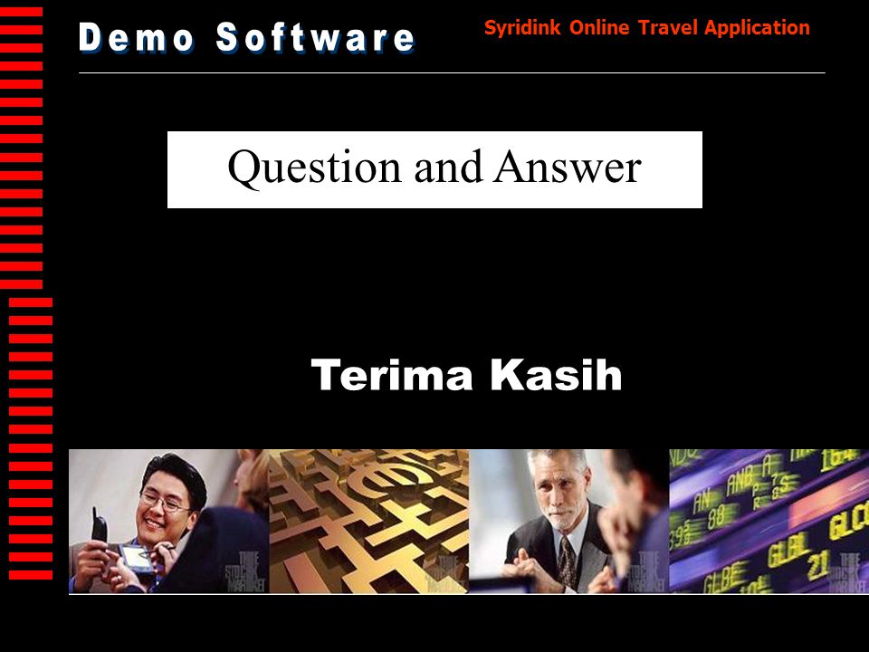 Demo Software Question and Answer Terima Kasih