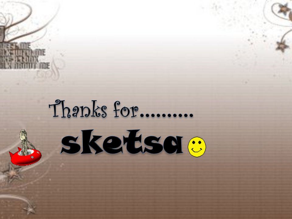 Thanks for………. sketsa