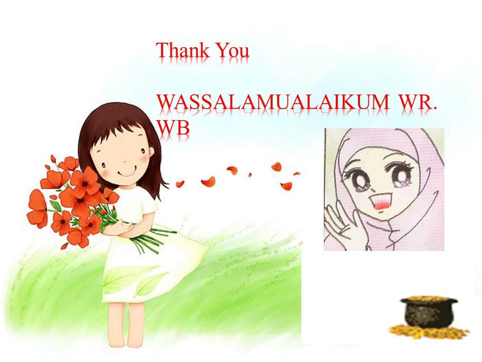 Thank You WASSALAMUALAIKUM WR. WB