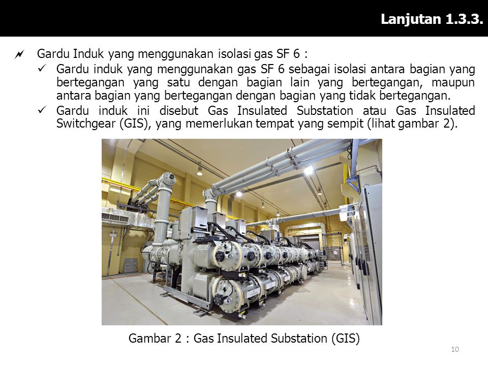Gambar 2 : Gas Insulated Substation (GIS)