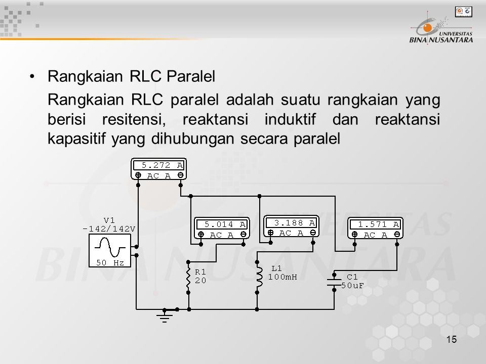 Rangkaian RLC Paralel