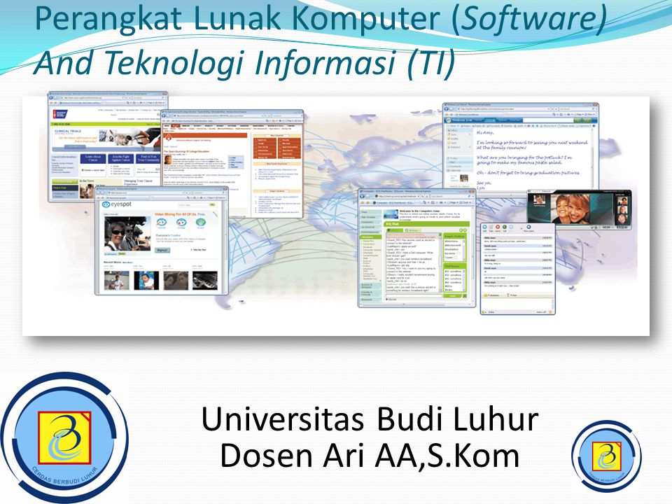 Perangkat Lunak Komputer (Software) And Teknologi Informasi (TI)