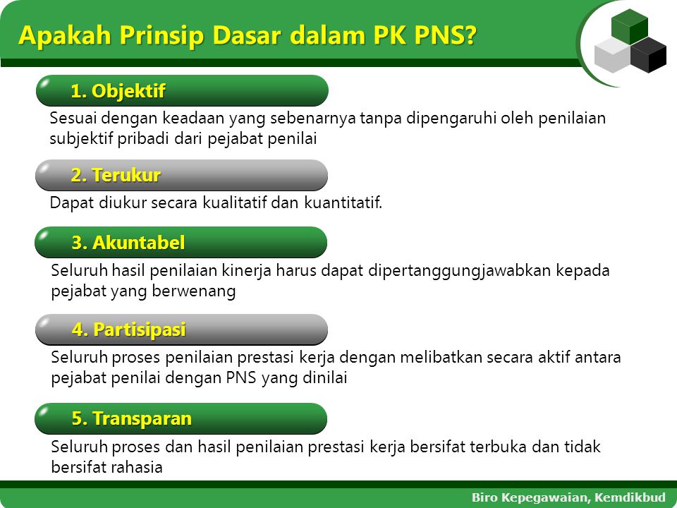 Apakah Prinsip Dasar dalam PK PNS