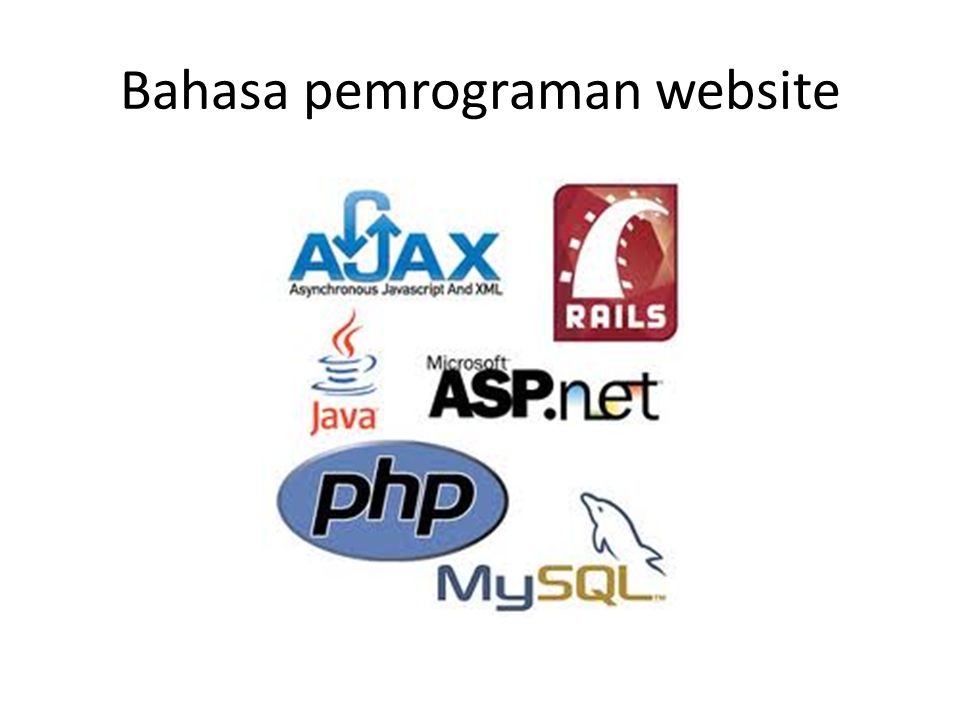 Bahasa pemrograman website