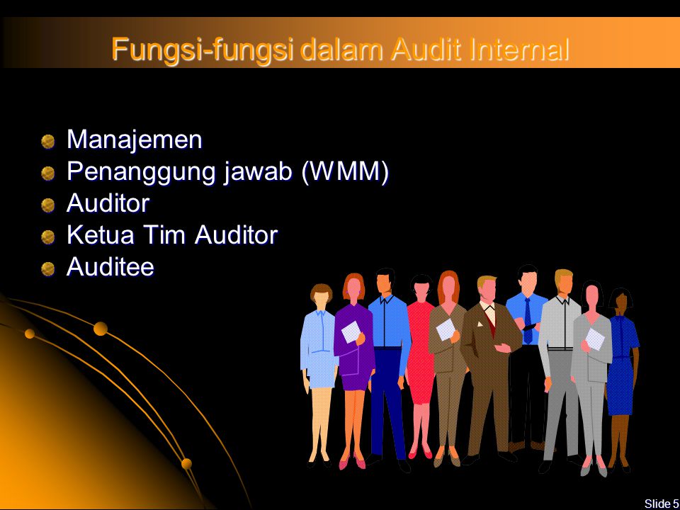 Fungsi-fungsi dalam Audit Internal