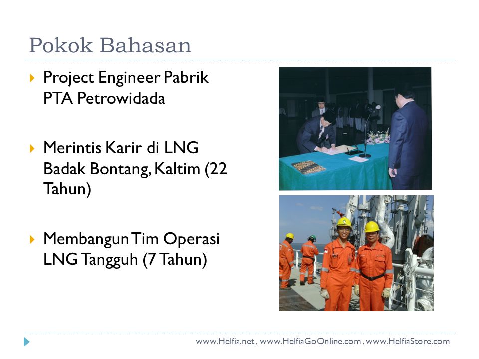 Pokok Bahasan Project Engineer Pabrik PTA Petrowidada