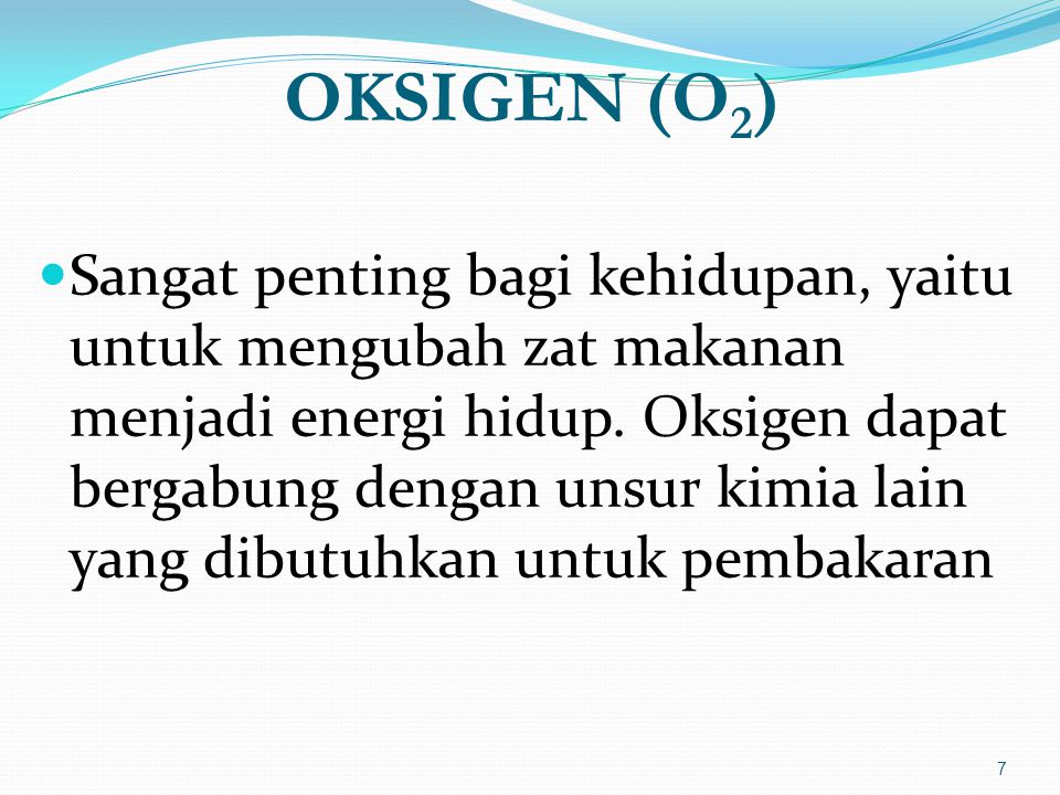 OKSIGEN (O2)