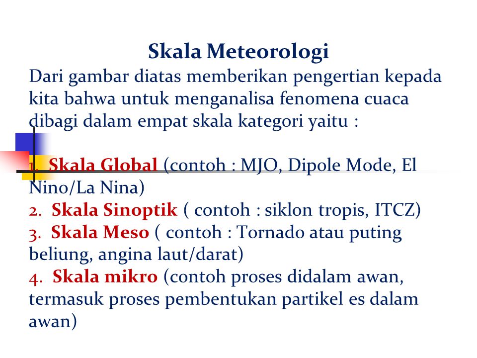 Skala Meteorologi
