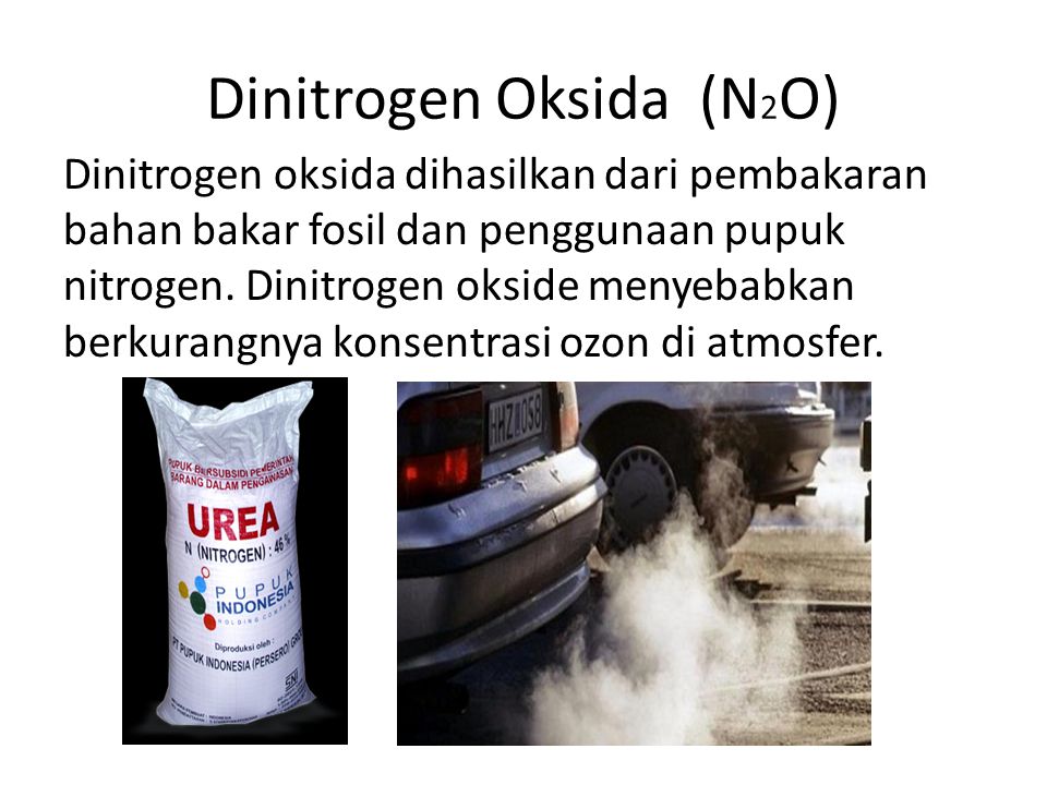 Dinitrogen Oksida (N2O)